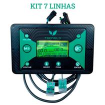 Monitor de Plantio kit 7 linhas Tecfield Monitor de Plantio kit 7 linhas Tecfield
