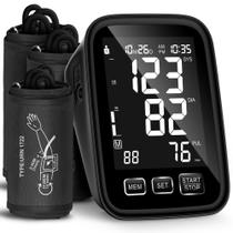 Monitor de pressão arterial AQESO com manguitos de tamanho 3 para uso doméstico