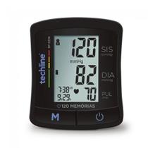 Monitor de Pressão Arterial Automático de Pulso BP-2206 Techline