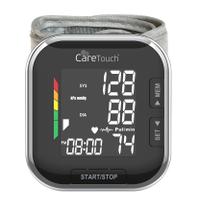 Monitor de pressão arterial de pulso Care Touch Platinum Bla
