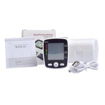 Monitor de pressão arterial de pulso recarregável CK-W355 USB Chargi