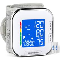 Monitor de pressão arterial DOUHAO de pulso com LCD ajustável Monitor de pressão arterial DOUHAO de pulso com LCD ajustável