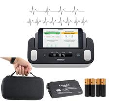 Monitor De Pressão Arterial Omron + Eletro + Bolsa Medidor Completo