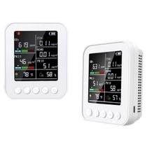 Monitor de qualidade do ar BRW Indoor 7 em 1 Tester CO2 TVOC HCHO