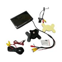 Monitor De Ré Para Carro De 7 Polegadas 12-24V Com Câmera De Visão Traseira CVBS E Visão Noturna V1 Monitor De Ré Para Carro De 7 Polegadas 12-24V Com Câmera De Visão Traseira CVBS E Visão Noturna V1