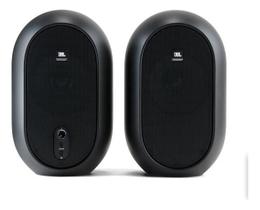 Monitor De Referencia Speaker Set Jbl 104 Bluetooth Black Preto