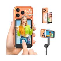 Monitor De Selfie Com Tela Touch De 4 Polegadas, Espelhamento Sem Fio, Câmera Traseira Para iPhone E Monitor De Selfie Com Tela Touch De 4 Polegadas, Espelhamento Sem Fio, Câmera Traseira Para iPhone E