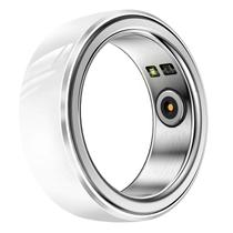 Monitor de sono Smart Ring LVTEL Fitness Health Tracker branco