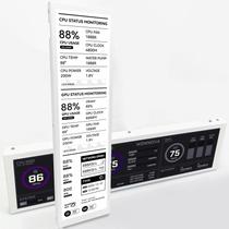 Monitor de temperatura de computador WOWNOVA 8.8 IPS Mini Screen Monitor de temperatura de computador WOWNOVA 8.8 IPS Mini Screen