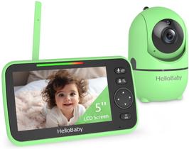 Monitor de vídeo para bebês HelloBaby Upgrade 5" com bateria de 30h