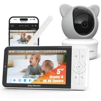 Monitor de vídeo para bebês iFamily Smart 2K Night Vision WiFi Monitor de vídeo para bebês iFamily Smart 2K Night Vision WiFi