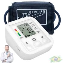 Monitor Digital Seguro Pressão Precisa no Braço!