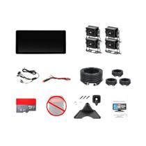 Monitor DVR De Alarme Radar Inteligente De 10,36 Polegadas Com 4 Canais E 4 Câmeras IR 1080P Para Monitor DVR De Alarme Radar Inteligente De 10,36 Polegadas Com 4 Canais E 4 Câmeras IR 1080P Para