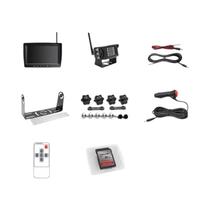 Monitor DVR Sem Fio GreenYi De 7 Polegadas 1280x720 HD AHD Com Visão Noturna E Câmera De Ré Com Wifi