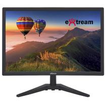 Monitor Extream 19", LED, HD, 5ms, HDMI, VGA, VESA, Ajuste de Angulo