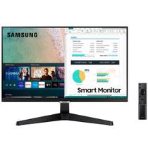 Monitor FHD Samsung 24" Plataforma Tizen Tap View HDMI Bluetooth HDR Preto Série M5 LS24AM506NLMZD