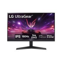 Monitor FULL HD 24" LG Gamer 24GS60F-B Led, IPS, AMD FREESYNC, HDMI, 180Hz Monitor FULL HD 24" LG Gamer 24GS60F-B Led, IPS, AMD FREESYNC, HDMI, 180Hz