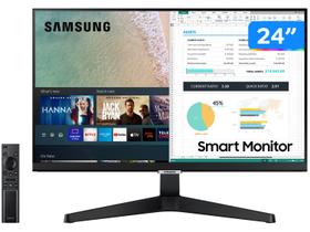 Monitor Full HD Samsung M5 LS24AM506NLMZD - 24” IPS LED HDMI Smart