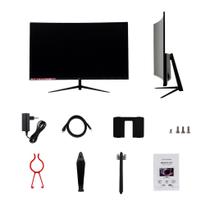 Monitor Gamer 27 Polegadas Curvo 1ms 200Hz 240Hz FHD HDMI DP Alta Nitidez Tela VA