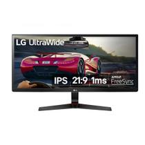 Monitor Gamer 29" LG, 1ms, UltraWide, IPS, LED, 75Hz, Full HD, Display Port, HDMI - 29UM69G-B