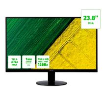 Monitor Gamer Acer 23,8" Full HD Ultra Fino IPS 120Hz 1ms SA240Y Bivolt