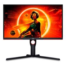 Monitor Gamer AOC 24.5 LED Full HD, Wide, 240Hz, 0.5ms, HDMI e DisplayPort, 119,9% sRGB, HDR 10, FreeSync Premium, VESA - 25G3ZM