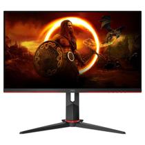 Monitor Gamer AOC 27", 165Hz, Full HD, 1ms, DisplayPort, HDMI e VGA, Ajuste de Altura - 27G2S/BK