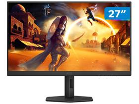 Monitor Gamer AOC 27" Full HD 180Hz Gaming G4 27G4/P HDMI DisplayPort Base Ajustável Monitor Gamer AOC 27" Full HD 180Hz Gaming G4 27G4/P HDMI DisplayPort Base Ajustável