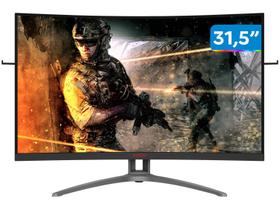 Monitor Gamer AOC Agon III AG323FCXE 31,5” LED - Curvo Widescreen Full HD HDMI VGA 1ms