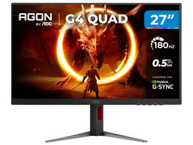 Monitor Gamer AOC Gaming Q27G4F 27" QHD 180Hz IPS 0,5ms HDMI G-Sync Q27G4F/57