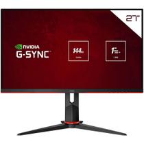Monitor Gamer AOC HERO W-LED 27" Widescreen, 144Hz, 1Ms, IPS, HDMI, DisplayPort, G-Sync Compatible