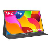 Monitor Gamer Arzopa S1 Table Ips 15.6 Preto 110v/220v Ultra Fino