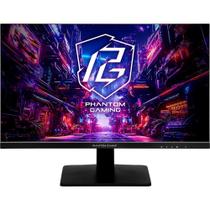 Monitor Gamer ASRock Phantom 27"", FHD, 520Hz, 1ms, IPS, FreeSync Premium, HDR 400, DisplayPort e HDMI, Preto - PG27FFX1B