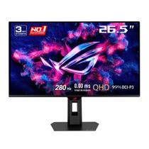 Monitor Gamer ASUS ROG Strix OLED 27", QHD, 280Hz, 0.03ms, QD-OLED, G-SYNC, Adaptive-Sync, HDR10, A.I. Assistant Technology - XG27ACDMS