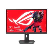 Monitor Gamer ASUS ROG Strix XG27ACS, 27" IPS QHD, 180Hz, 1ms, DisplayPort, HDMI e USB-C, G-Sync, FreeSync, HDR, Preto - 90LM09Q0-B011X1