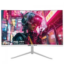 Monitor Gamer BRX Streme, 24 Pol, Full HD, Curvo, 180Hz, VA, HDMI/DP, Branco, MCBRXX24W18H Monitor Gamer BRX Streme, 24 Pol, Full HD, Curvo, 180Hz, VA, HDMI/DP, Branco, MCBRXX24W18H