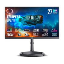 Monitor Gamer Cooler Master Mini LED 27", QHD, 165Hz, 1ms, FreeSync Premium Pro, HDR1000, Ajuste de Altura, Som Integrado - GP2711