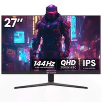 Monitor Gamer CRUA QHD 1440p 144Hz IPS com FreeSync