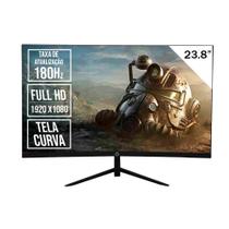 Monitor Gamer Curvo 23.8 BrazilPC 24R15 LED Widescreen 180Hz R1500 Preto Monitor Gamer Curvo 23.8 BrazilPC 24R15 LED Widescreen 180Hz R1500 Preto
