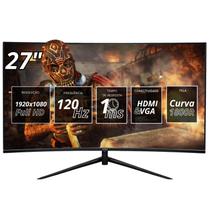 Monitor Gamer Curvo 27 Full HD 120Hz VGA VA 1ms HDMI FreeSync GSync VESA Imersivo