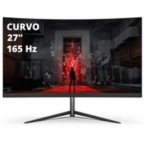 Monitor Gamer Curvo 27 Polegadas 165 Hz Full HD Preto Bright