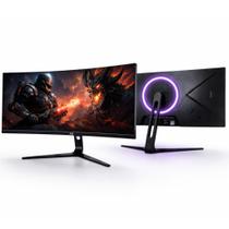 Monitor Gamer Curvo 30 Pol. Ultrawide 200Hz 1ms Full HD 219 HDMI DisplayPort RGB para PC e Console