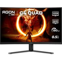 Monitor Gamer Curvo AOC AGON QUAD 32" 180Hz 0,5ms HDR10 CQ32G4E Monitor Gamer Curvo AOC AGON QUAD 32" 180Hz 0,5ms HDR10 CQ32G4E