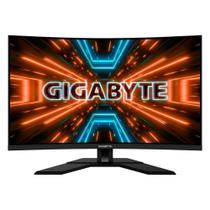 Monitor Gamer Curvo Gigabyte 31.5", QHD, 170Hz, 1ms, FreeSync Premium Pro, HDR 400, USB-C, Altura Ajustável, Preto - M32QC