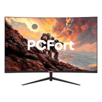 Monitor Gamer Curvo PCFort 27", Full HD, 100Hz, 1ms, HDMI e VGA, Ajuste de Ângulo, Preto - U27F100 Monitor Gamer Curvo PCFort 27", Full HD, 100Hz, 1ms, HDMI e VGA, Ajuste de Ângulo, Preto - U27F100