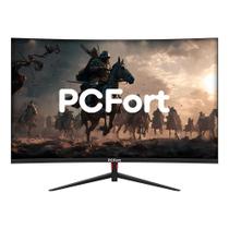 Monitor Gamer Curvo PCFort U27F240 27" LED Full HD, 100% sRGB, Freesync e Gsync, Alto falante - U27F240