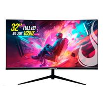 Monitor Gamer Curvo Rise Mode 32", FHD, 165hz, IPS, DisplayPort e HDMI, sRGB 99%, Preto - RM-MOG-32C165FH-B