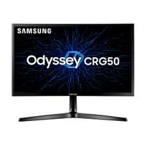 Monitor Gamer Curvo Samsung 24", FHD, 144 Hz, HDMI, DP, Freesync, C24RG50FQL Bivolt