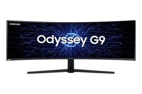 Monitor Gamer Curvo Samsung Odyssey 49" DQHD, 240Hz, 1ms, HDMI, DP, G-sync, Freesync, G9