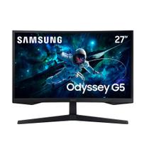 Monitor Gamer Curvo Samsung Odyssey G5 27" 165Hz 1ms QHD VA FreeSync Bivolt